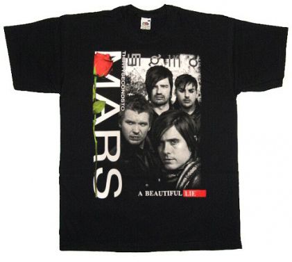 Футболка 30 Seconds To Mars - A Beautiful Lie