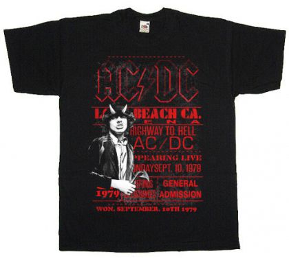 Футболка AC/DC Poster