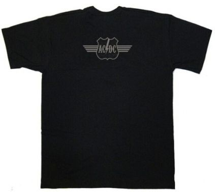 Футболка AC/DC Old Logo Black