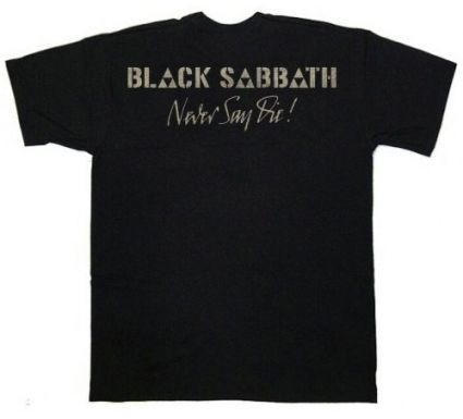 Футболка Black Sabbath - Never Say Die