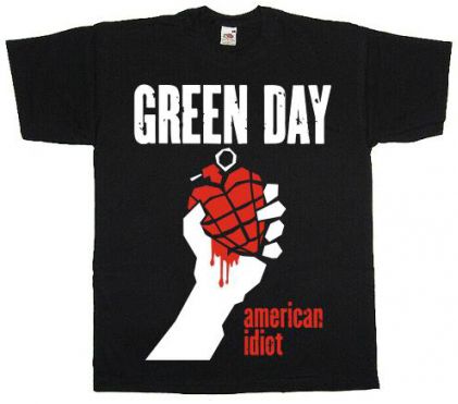 Футболка Green Day - American Idiot