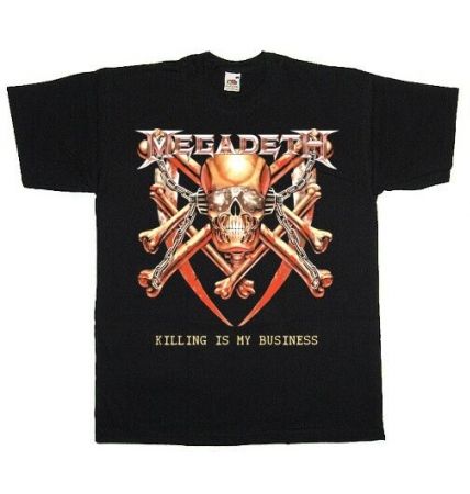 Футболка Megadeth - Killing Is My Business