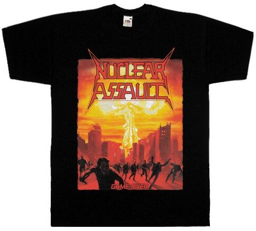 Футболка Nuclear Assault - Game Over