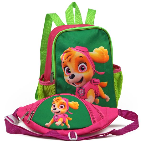 Комплект детский рюкзактел: + бананка "Щенячий патруль"