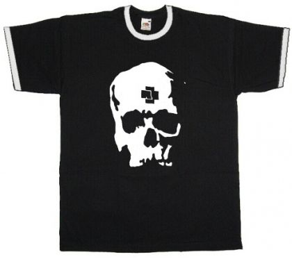 Футболка Rammstein - Skull Рінгер Black