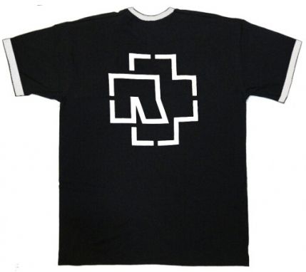 Футболка Rammstein - Skull Рингер Black