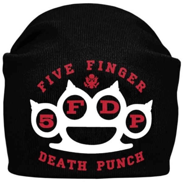 Шапка - бини FIVE FINGER DEATH PUNCH черная