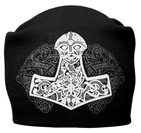 Шапка - бини МОЛОТ ТОРА черная