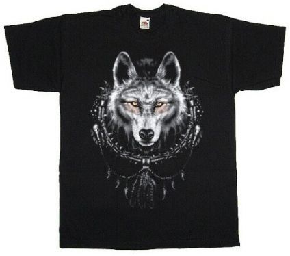 Футболка  Волк