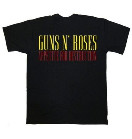 Футболка Guns N Roses - Appetite For Destruction